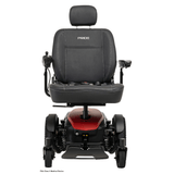 Cardinal Red Color Pride Jazzy® EVO 614 Active-Trac Suspension Powerchair - Front View
