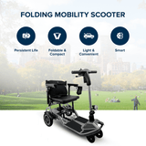 ZiiLIF R3b Ultra Lightweight Folding Mobility Scooter – Airline Approved Travel Scooter