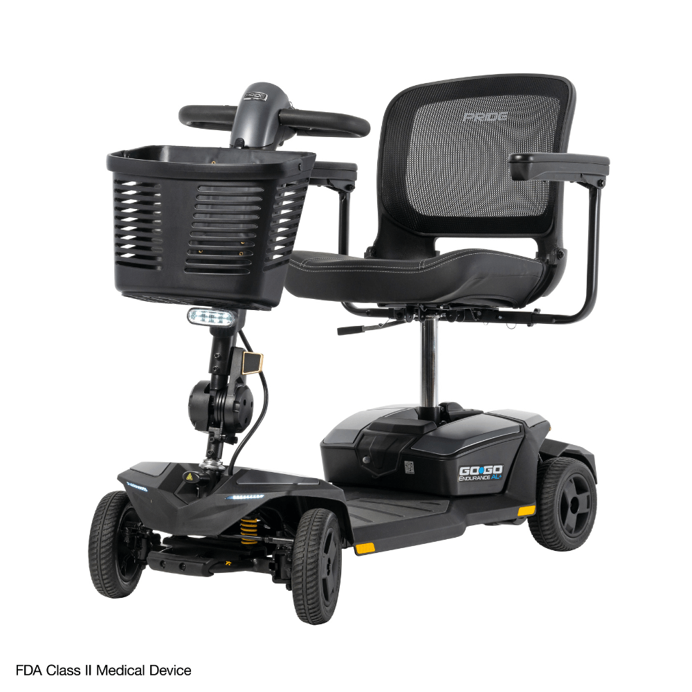 Pride Go Go® Endurance AL+ Lithium Ion Portable Mobility Scooter