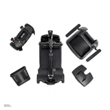 Pride Go Go Elite Traveller® Gen 3 Platinum Mobility Scooter in Black Color -  Disassembled parts