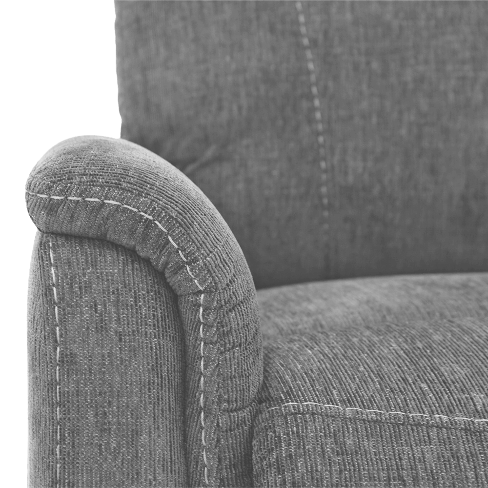 Shale Color Pride Sitting Pretty Lift Chair Genesis LC-150 - Close-up Armrest View