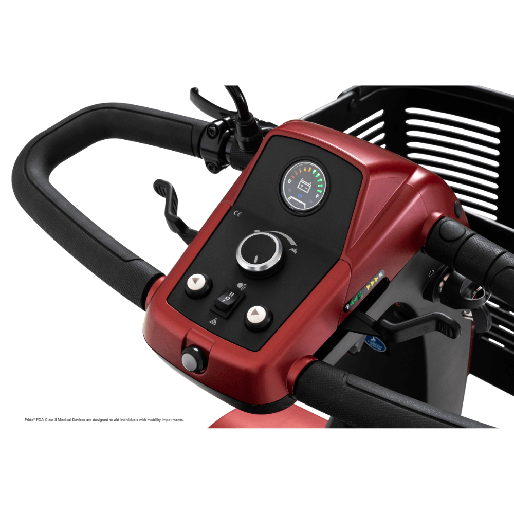 Pride Maxima 4-Wheel Power Elevating Seat Scooter
