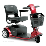 Pride Victory® 9 Disassembling Portable 3-Wheel Scooter - Angled View 