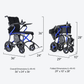 Forcemech Ultralite G20 Pro Carbon Fiber Travel Powerchair