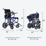 Forcemech Ultralite G20 Pro Carbon Fiber Travel Powerchair
