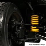  Pride Victory® Platinum 4 Wheel Mobility - Closeup View of the Suspension