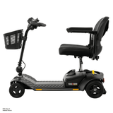 Pride Go Go® Ultra X Gen 3 4-Wheel Mobility Scooter In black Color -  Side View