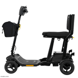 Black Color  Pride Go Go® Super Portable Mobility Scooter -  Side View