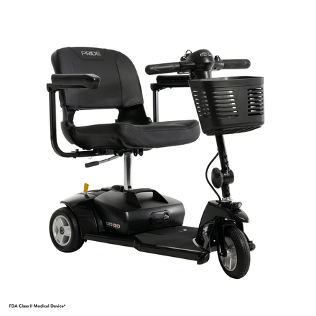 Pride Go Go® Ultra X 3-Wheel Scooter - Left  Angled View
