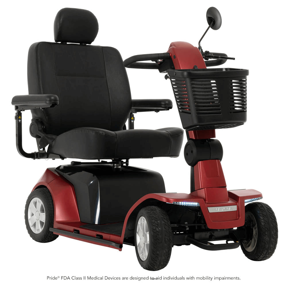 Pride Maxima Mobility Scooter - Angled View