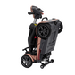 EV Rider Rose Gold 4M Mobility Scooter Folded