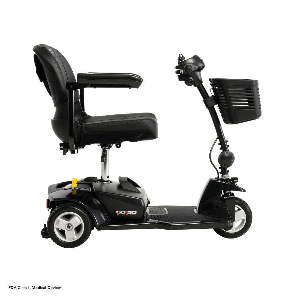 Pride Go Go® Ultra X 3-Wheel Scooter - Right Side View