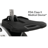 Pride Jazzy® Air 2 Elevating Power Wheelchair - Closeup view of the Footrest