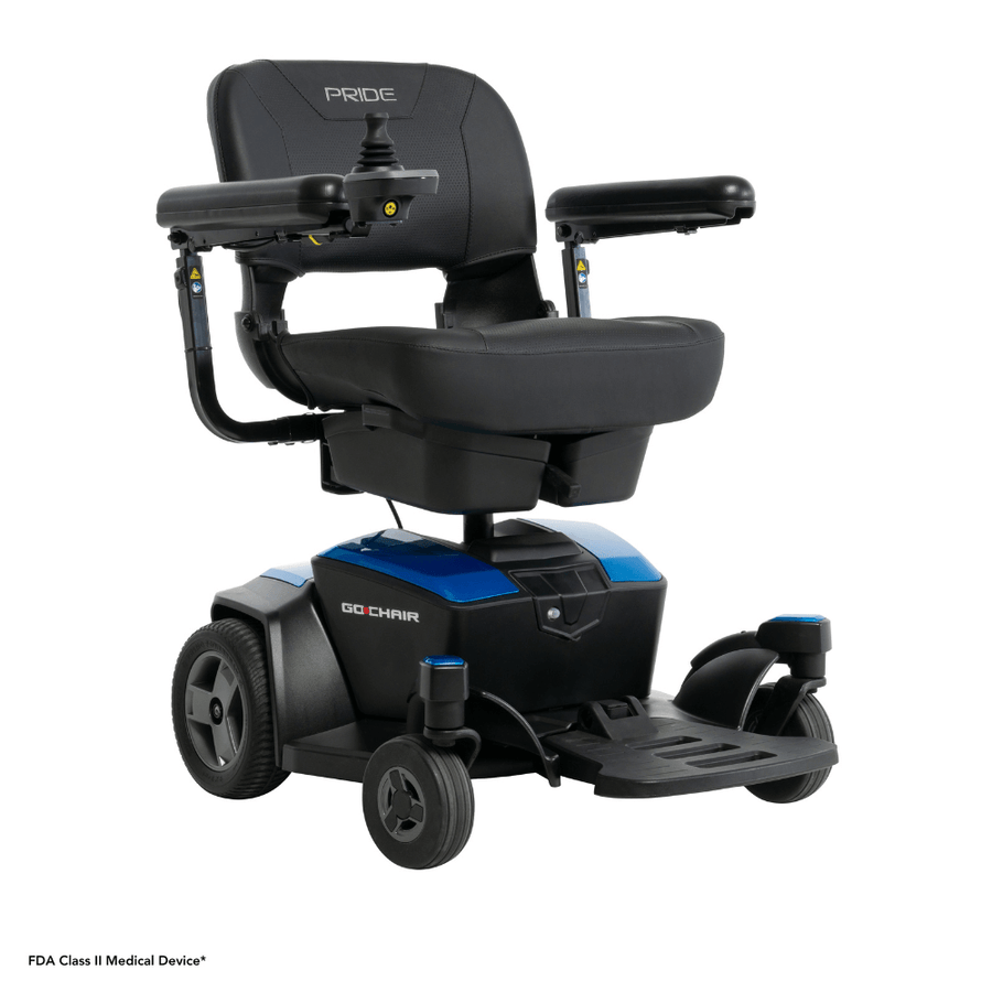 Pride Go Chair portable disassembling power wheelchair