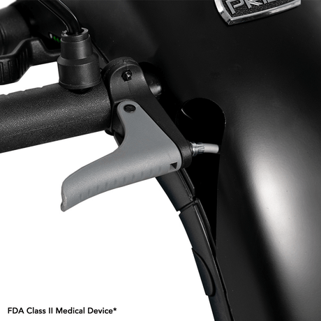  Pride Victory® Platinum 4 Wheel Mobility - Closeup View of the brake