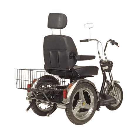 AFIKIM Afiscooter SE 3-Wheel Bariatric Mobility Scooter Back View