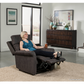 A Woman Relaxing in a Pride Mobility VivaLift Urbana 2 PLR-965 Lift Chair