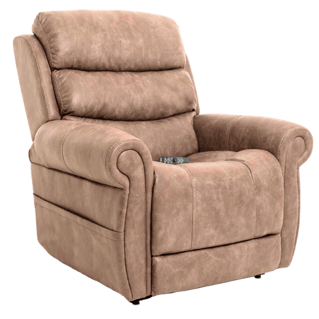 Astro Mushroom Pride Mobility VivaLift Tranquil 2 PLR-935 Lift Chair Angled View