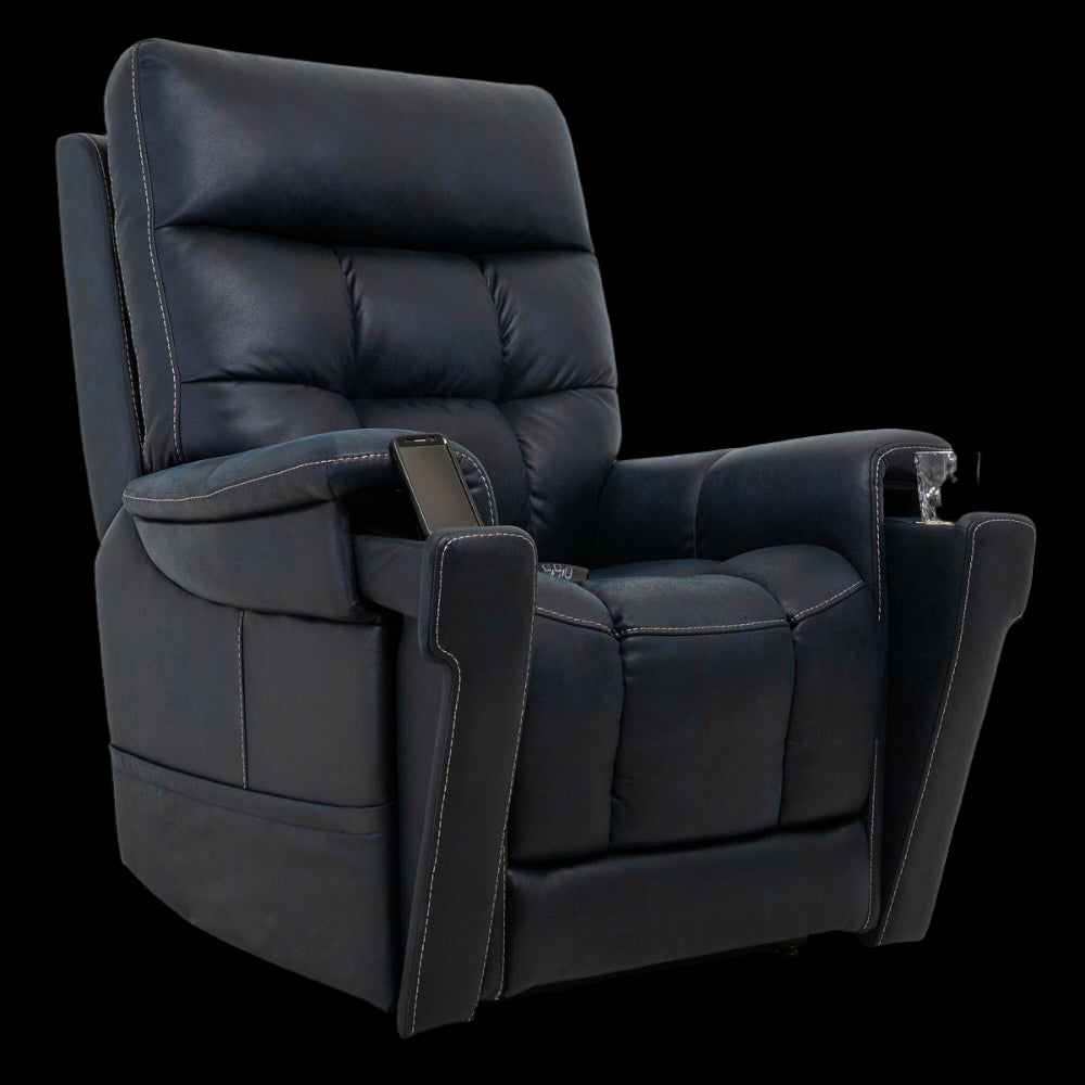 Canyon Ocean Large Tall VivaLift Radiance Power Lift Chair PLR-3955 With a Mobile Phone in the Armrest Pocket