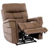 Cappuccino Pride Mobility VivaLift Ultra PLR-4955 Power Lift Chair with Extended Footrest