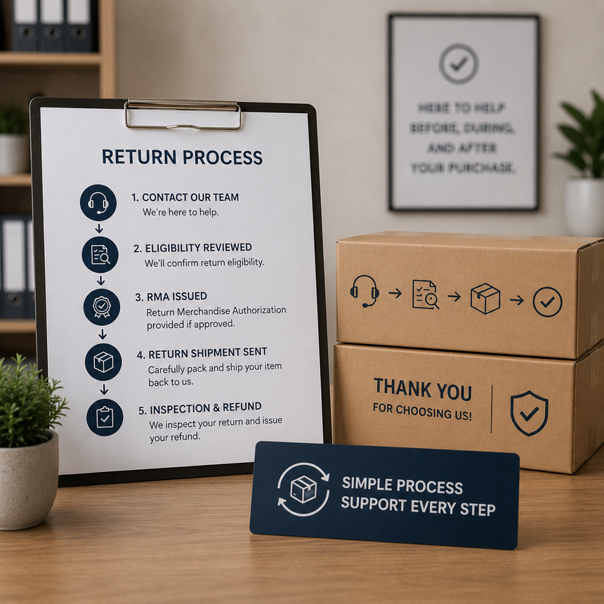 My Perfect Scooter return process