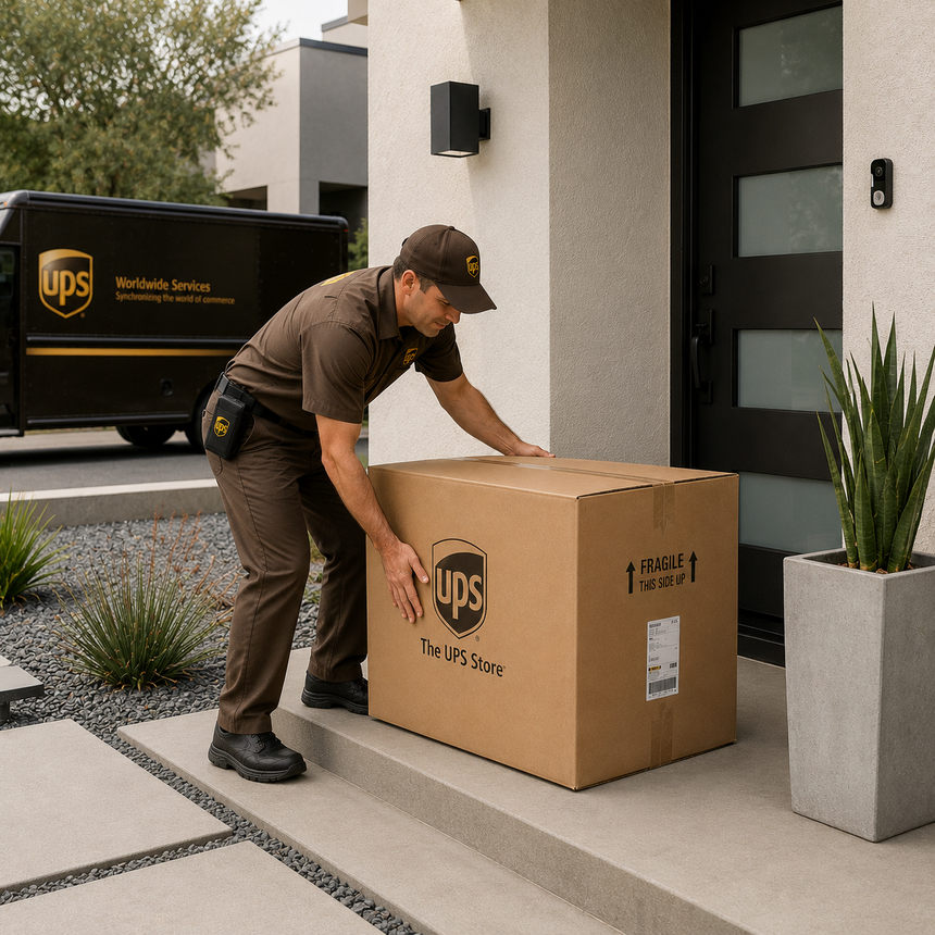Standard package delivery