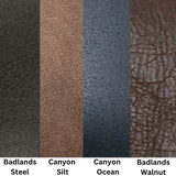 Close-Up View of Fabric Swatches for the Pride Mobility Vivalift Radiance Power Lift Chair PLR-3955