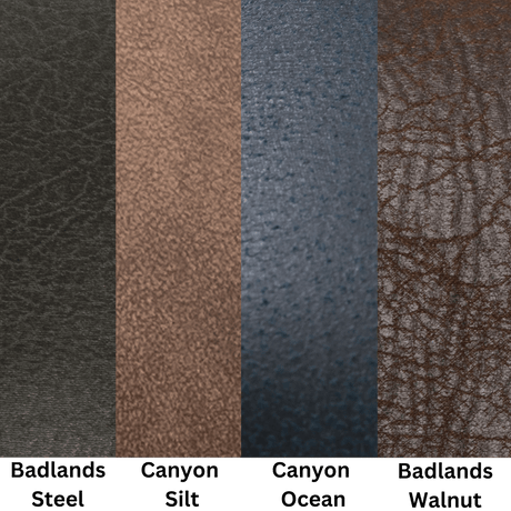 Close-Up View of Fabric Swatches for the Pride Mobility Vivalift Radiance Power Lift Chair PLR-3955