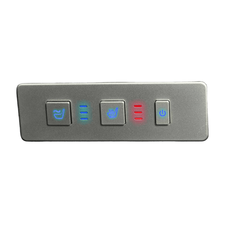 Close-up of the control panel on the Pride Mobility VivaLift Ultra PLR-4955 Power Lift Chair