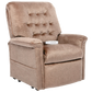 Cloud 9 Stone Pride Mobility Heritage LC-358 Lift Chair Angled Front View