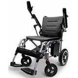 Standard Color ComfyGO X-7 Lightweight Foldable Travel Electric Wheelchair - Adjusted Armrest 
