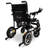 Standard Color ComfyGO X-7 Lightweight Foldable Travel Electric Wheelchair - Rear View