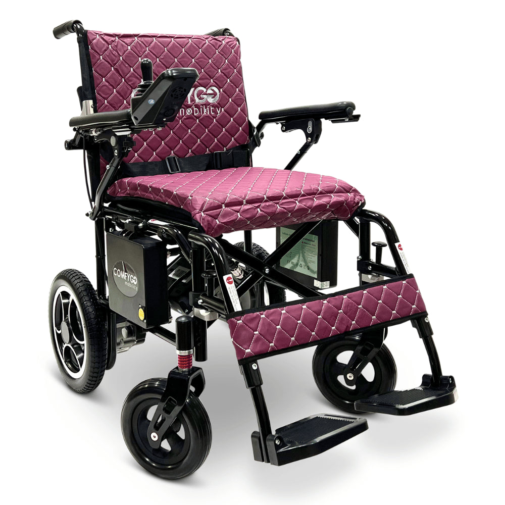 ComfyGO X-7 Lightweight Foldable Travel Electric Wheelchair