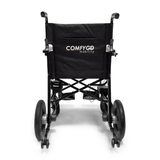 ComfyGO X-Lite Lightweight Foldable Travel Electric Wheelchair - Rear View
