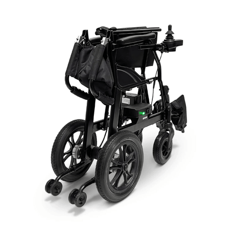 ComfyGO X-Lite Lightweight Foldable Travel Electric Wheelchair Folded