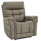 Dove Color Pride Mobility VivaLift Ultra PLR-4955 Power Lift Chair Angled View