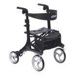 Drive Medical Nitro Elite Carbon Fiber Rollator Angled View