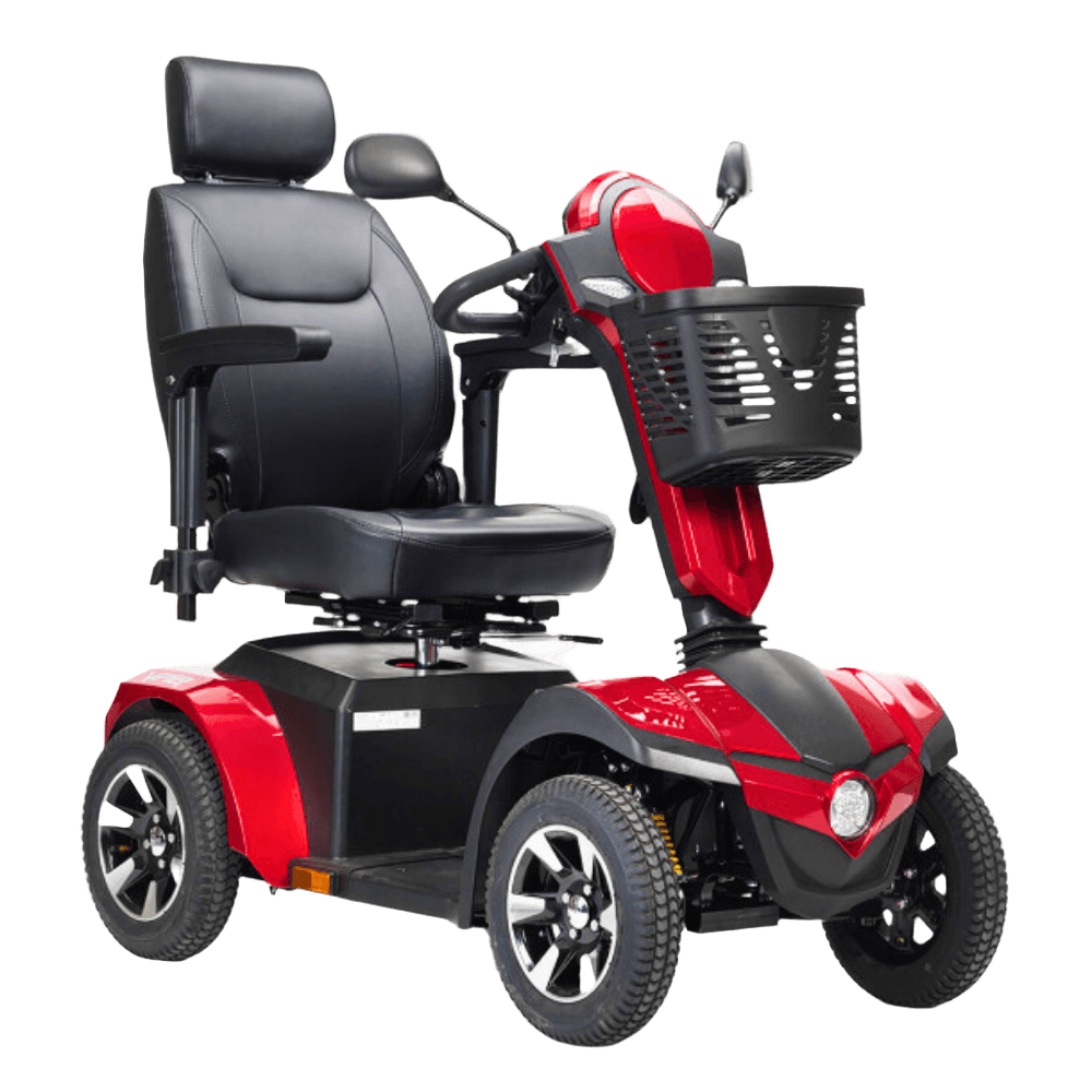 Drive Medical Panther 4 Wheel Heavy Duty Scooter Angled View