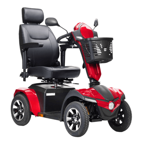 Drive Medical Panther 4 Wheel Heavy Duty Scooter Angled View