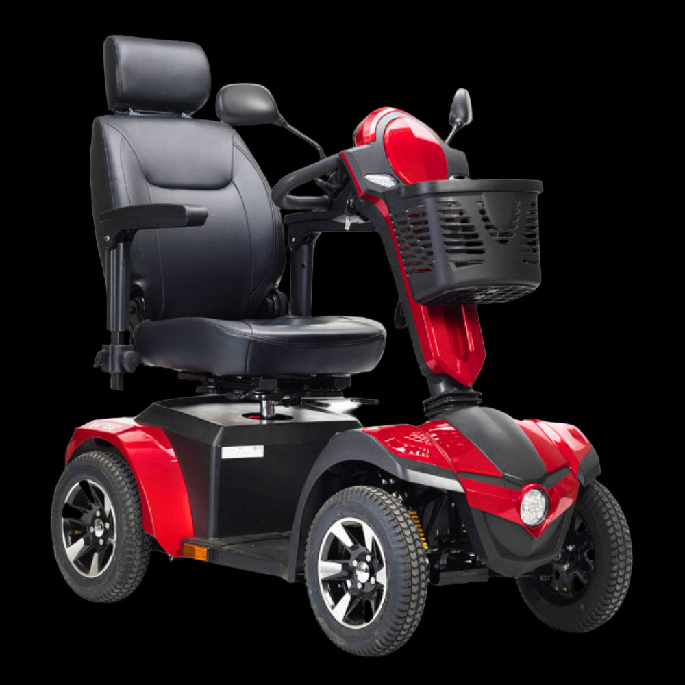 Drive Medical Panther 4 Wheel Heavy Duty Scooter Angled View