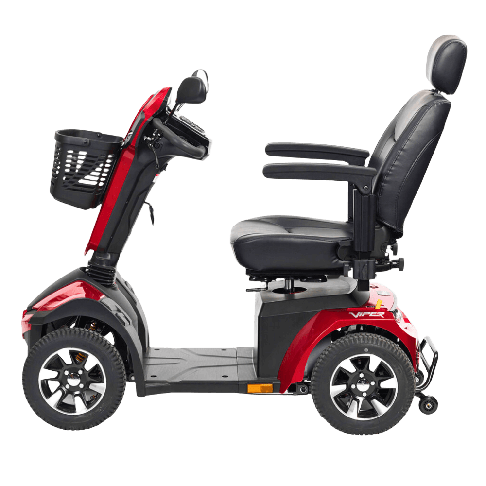 Drive Medical Panther 4 Wheel Heavy Duty Scooter Side View