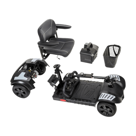 Drive Medical Phoenix LT 4-Wheel Travel Scooter Disassembled Parts