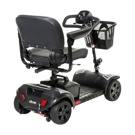 Drive Medical Phoenix LT 4-Wheel Travel Scooter Rear Angled View