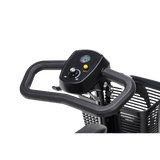 Drive Medical Scout LT 4-Wheel Compact Travel Power Scooter Handlebar Controls