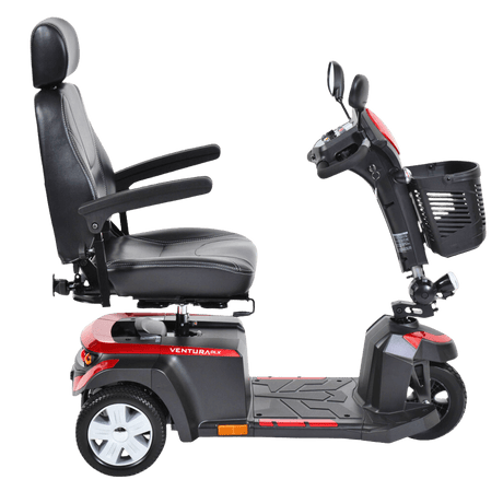 Drive Medical Ventura 3-Wheel Mobility Scooter Side View