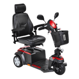 Drive Medical Ventura 3-Wheel Mobility Scooter Angled View