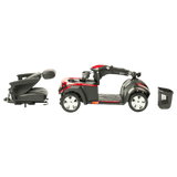 Drive Medical Ventura 4-Wheel Mobility Scooter Disassembled into Main Components