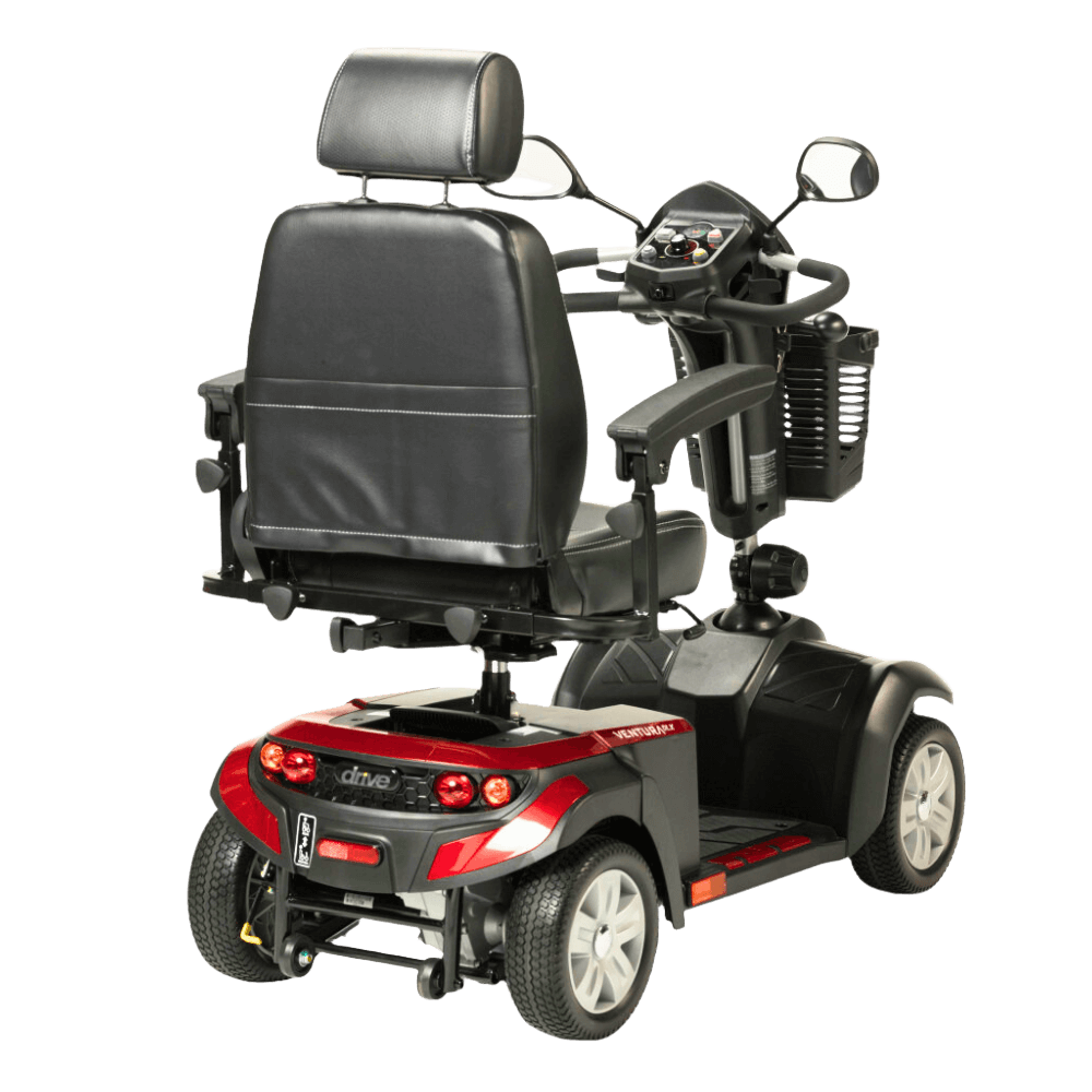 Drive Medical Ventura 4-Wheel Mobility Scooter Rear View