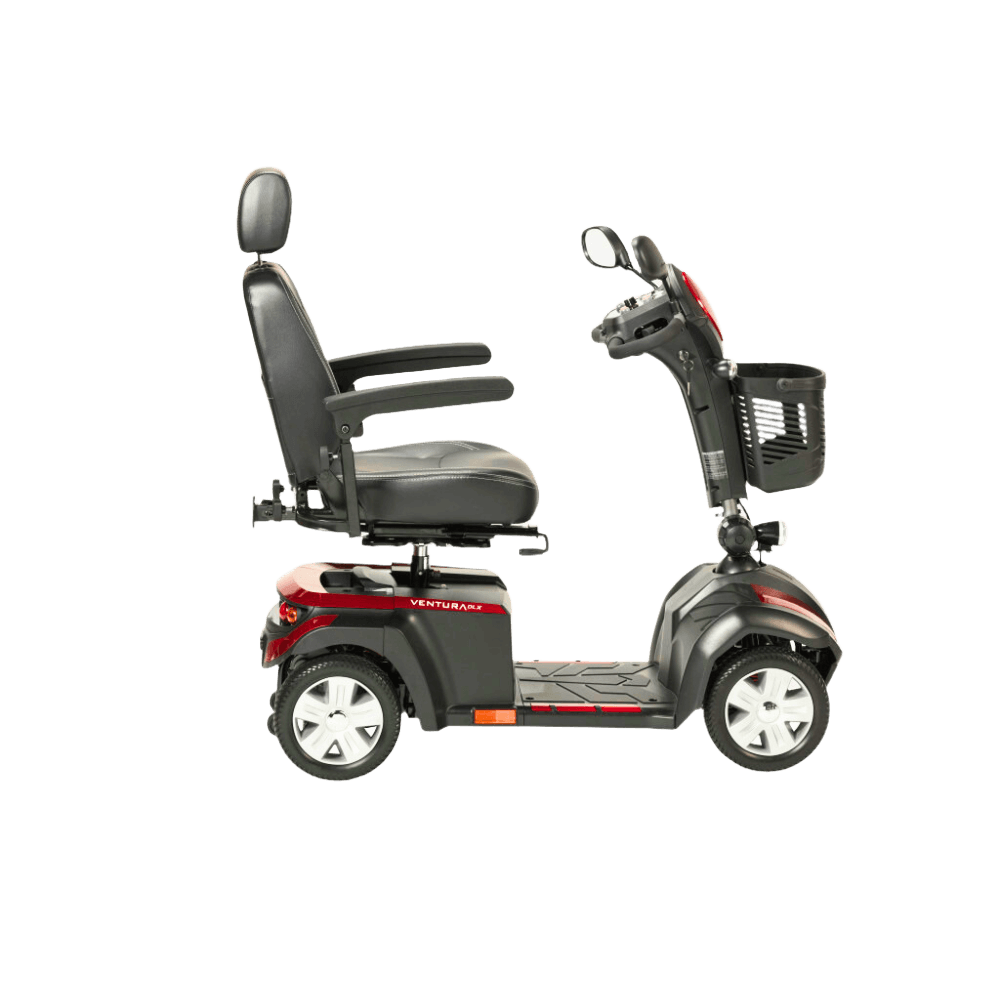 Drive Medical Ventura 4-Wheel Mobility Scooter Side View