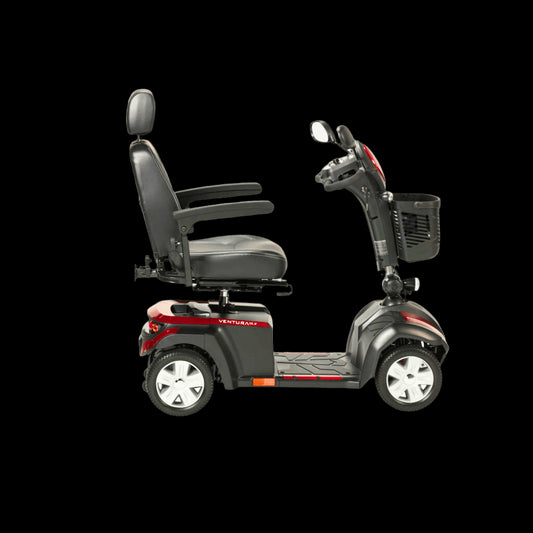 Drive Medical Ventura 4-Wheel Mobility Scooter Side View